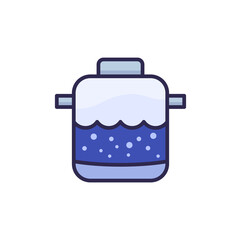 septic tank icon with outline