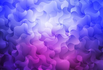 Light Blue, Red vector pattern with lines.
