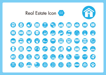 不動産　設備アイコン　Real Estate Icon 02
