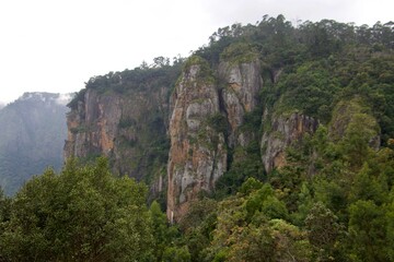 Pillar Rocks at Kodaikanal, Tamilnadu, India