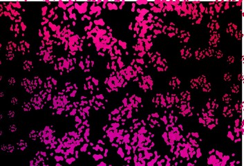 Dark Purple, Pink vector backdrop with abstract shapes.