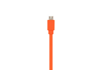 micro usb cable orange