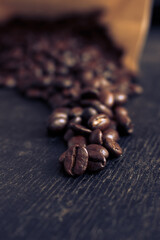 coffee beans, coffee mug