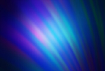 Dark Pink, Blue vector blurred shine abstract template.