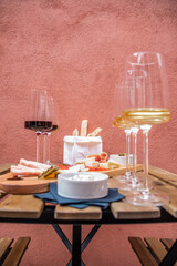 The perfect outdoor apero tapas plate