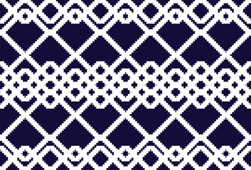 Fototapeta premium 21091804 retro colored tribal vector seamless pattern