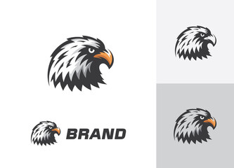 Eagle logo. Eagle logo for sale. Eagle mascot design vector illustration.