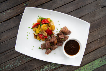 Wagyu Beef Steak.