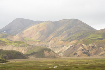 Colofful mountains of Landmannalaugar