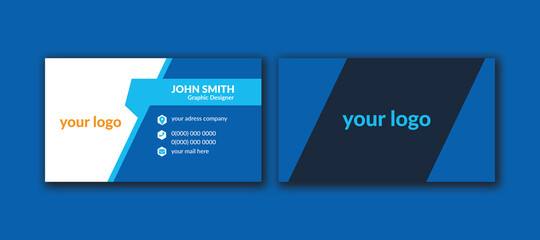 Modern business card template