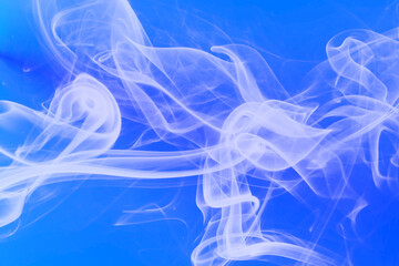 abstract blue smoke, abstract colorful smoke background high resolution. smoke on gradient background, smoke background.