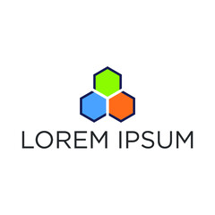 Geometric logo design