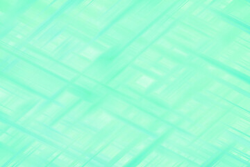 Green light mint turquoise bright gradient background with diagonal perpendicular lines oblique stripes, cells, squared.