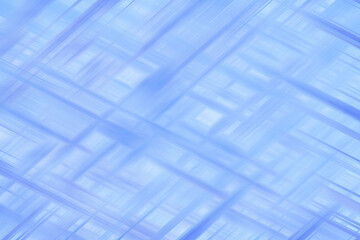 Blue light bright gradient background with diagonal perpendicular lines oblique stripes, cells, squared.