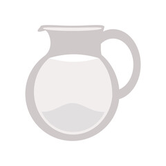 pitcher with milk