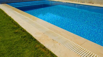 beautiful view of swimming pool in a resort