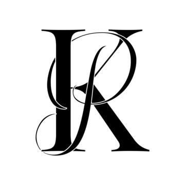 kp, pk, monogram logo. Calligraphic signature icon. Wedding Logo Monogram. modern monogram symbol. Couples logo for wedding