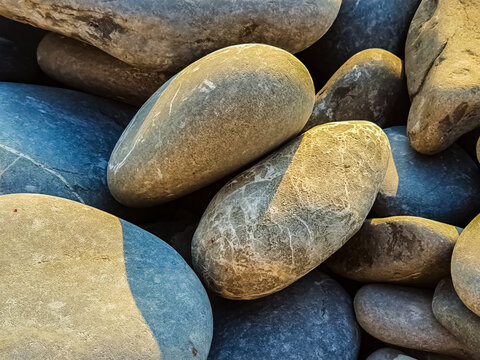 stones on the beach