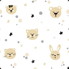 seamless pattern with animals