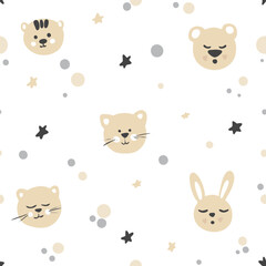 seamless pattern with animals