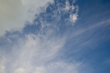 Obraz premium Blue sky and clouds - empty cloudscapes 