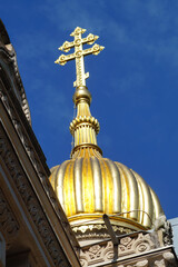 Fototapeta na wymiar Wiesbaden - Russisch-Orthodoxe Kirche