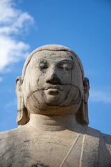 Fototapeta premium The Polonnaruwa Vatadage is an ancient structure dating back to the Kingdom of Polonnaruwa of Sri Lanka.