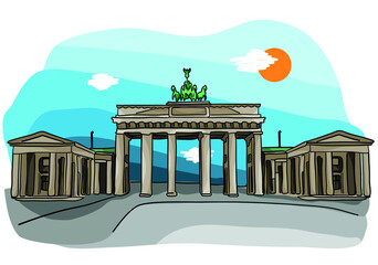 Berlin, Germany: The Brandenburg Gate (Brandenburger Tor) © Nana