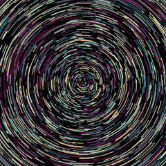 Colorful Universe Distribution Computational Generative Art background illustration