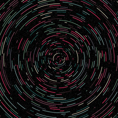 Colorful Universe Distribution Computational Generative Art background illustration