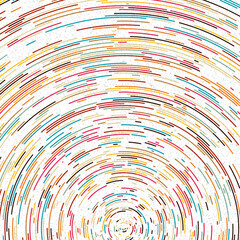 Colorful Universe Distribution Computational Generative Art background illustration