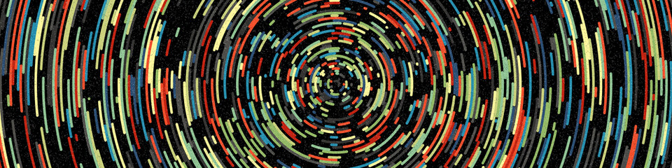 Colorful Universe Distribution Computational Generative Art background illustration