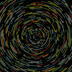 Colorful Universe Distribution Computational Generative Art background illustration
