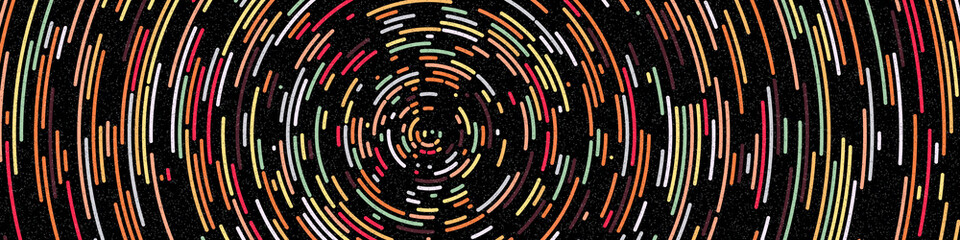 Colorful Universe Distribution Computational Generative Art background illustration