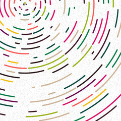 Colorful Universe Distribution Computational Generative Art background illustration