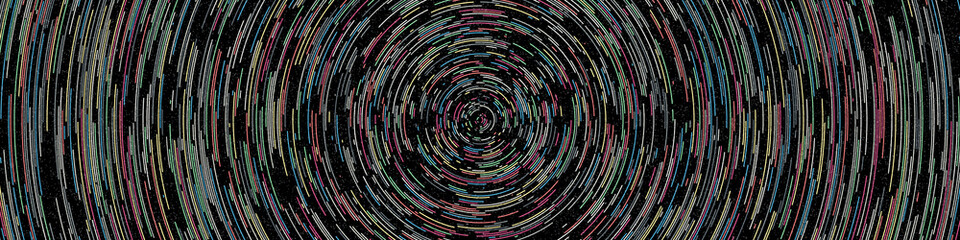 Colorful Universe Distribution Computational Generative Art background illustration