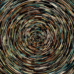 Colorful Universe Distribution Computational Generative Art background illustration