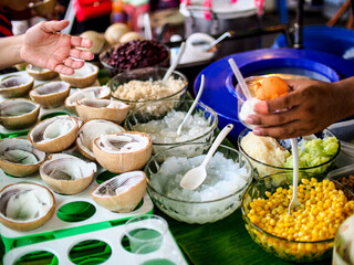 Thai coconut ice cream