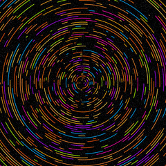 Colorful Universe Distribution Computational Generative Art background illustration