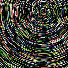 Colorful Universe Distribution Computational Generative Art background illustration