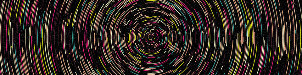 Colorful Universe Distribution Computational Generative Art background illustration