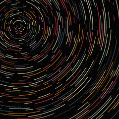 Colorful Universe Distribution Computational Generative Art background illustration