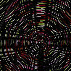 Colorful Universe Distribution Computational Generative Art background illustration