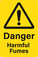 Danger Harmful Fumes