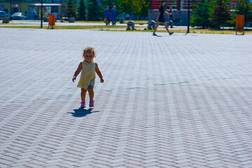 children playing in the park