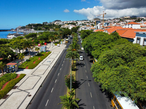 view of the city