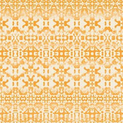 Seamless two toned distressed rug or textile surface pattern design for print. High quality illustration. Ornate flooring or wallpaper interior home design sophisticated look. Stylish graphic motif.