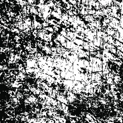 Black scratch grunge backdrop. Dust overlay distress texture. Dirty splattered design element. Vector illustration. Ideal to create grungy effect