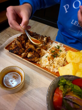 chef preparing food