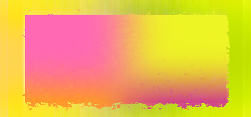 Abstract neon grunge border background image.